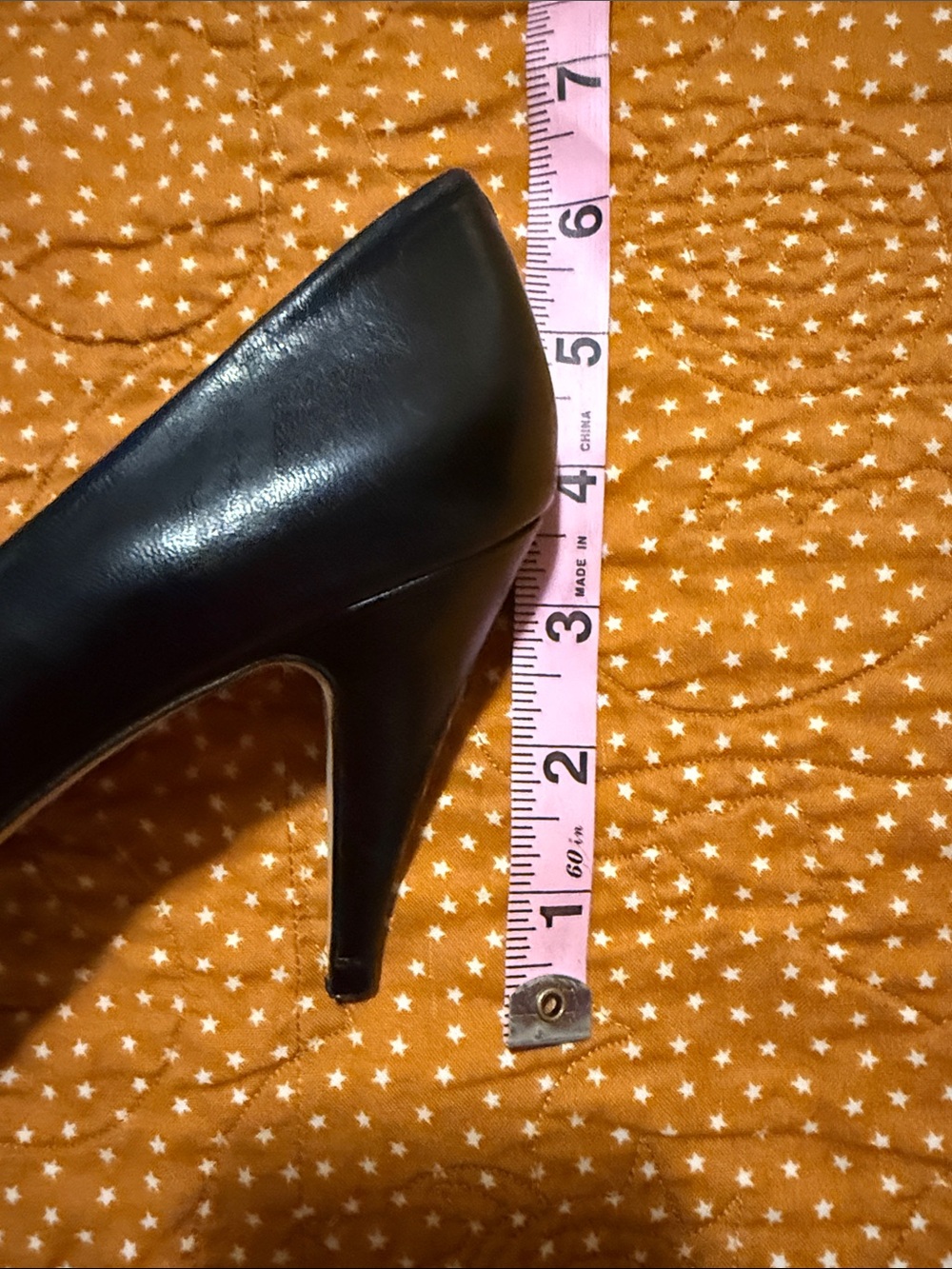 Elegant Black Pointed Leather Stiletto Heels by Caressa - Picture 4 of 6